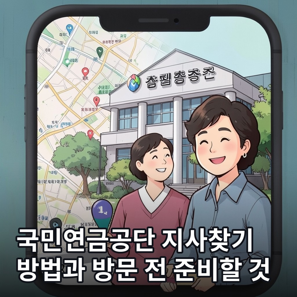국민연금공단 지사찾기 대표 이미지